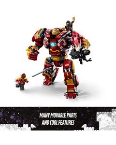 Lego® Marvel 76247 Anti-Hulk: Batalla de Wakanda; meca y Minifiguras; Regalo para niños a Partir de 8 años Amantes de los súperheroes y de Avengers (385 Piezas)