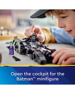 Lego Super Heroes DC 76224, Batmobile™: Cacería de Batman™ vs. The Joker™, Bloques de Construcción para Niños y Niñas, Set de Jugetes Creativos, Idea Regalo para el Día del Niño (438 Piezas)