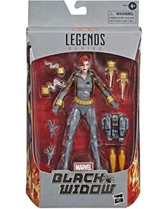 Hasbro Marvel Black Widow Legends Series - Figura de acción exclusiva Black Widow de 15 cm, diseño premium, incluye 6 accesorios, a partir de 4 años