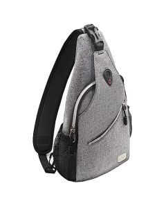 MOSISO Sling Mochila, Multiusos Crossbody Bolso Bandolera Mochila de Senderismo de Viaje