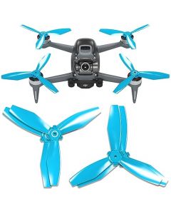 Master Airscrew Hélices Ludicrous para dji FPV - Azul, 4 Piezas